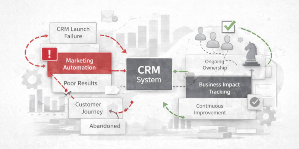 CRM-løp etter lansering